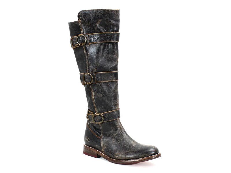 ベッドステュ レディース シューズ ブーツ・レインブーツ Bed Stu Kitty Boot Womens Black Leather ブラック