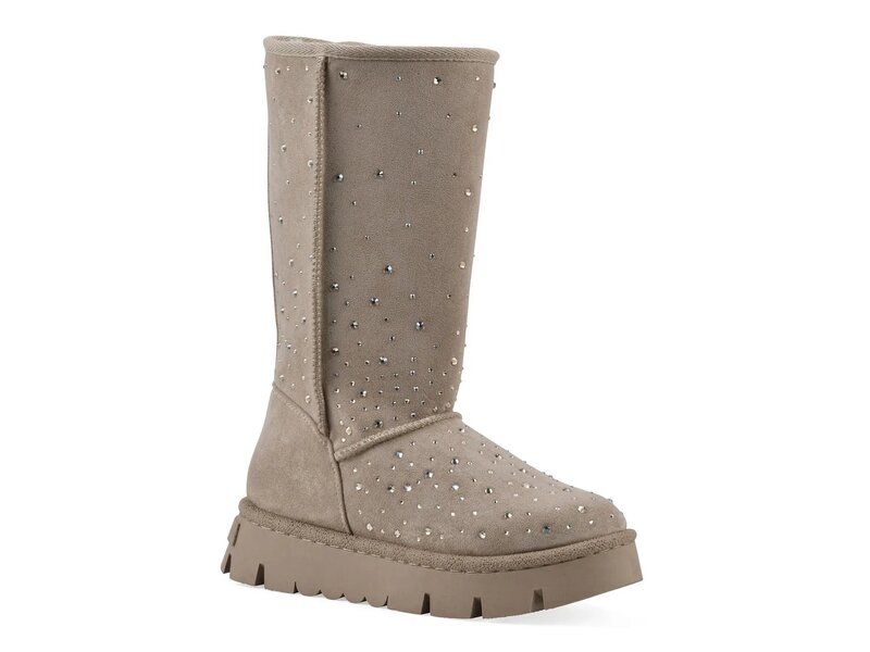 ホワイトマウンテン レディース シューズ ブーツ・レインブーツ プラットフォームブーツ プラットフォーム White Mountain Tripplatform Boot Dark Beige ベージュ
