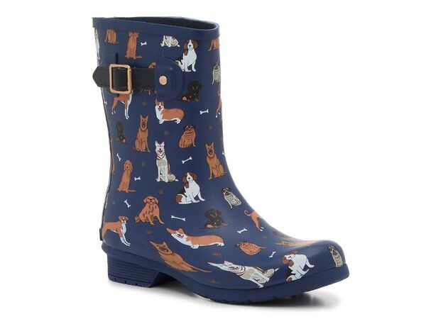 チョーカ レディース シューズ ブーツ・レインブーツ Chooka Puppies Classic Rain Boot Navy ネイビー
