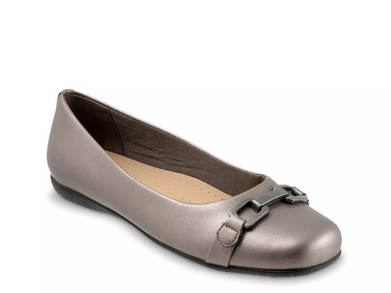 トロッターズ レディース シューズ パンプス Trottersadie Flat Pewter ピューター