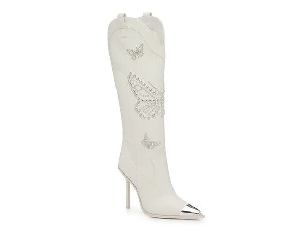 アルド レディース シューズ ブーツ・レインブーツ Aldo Tressi Western Boot White ホワイト 18,318円