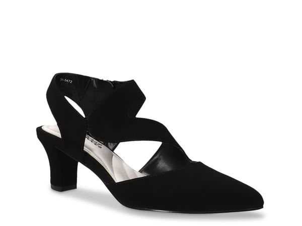 イージーストリート レディース シューズ サンダル Easy Street Venue Sandal Black Suede ブラック