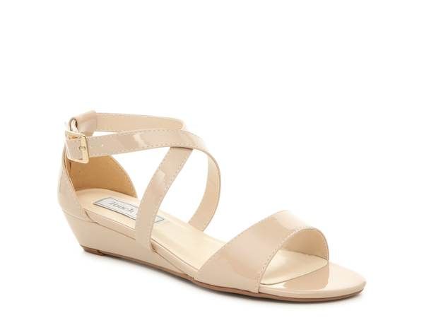 ベンジャミンウォーク レディース シューズ サンダル Touch Ups by Benjamin Walk Shyla Wedge Sandal Beige ベージュ
