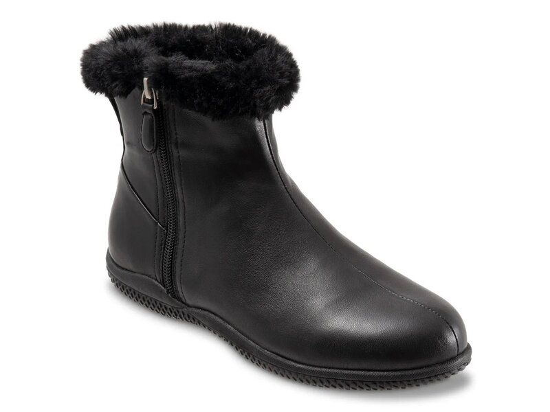 ソフトウォーク レディース シューズ ブーツ・レインブーツ Softwalk Helena Bootie Black Leather ブラック