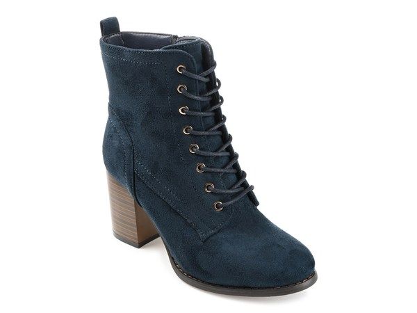 ジュルネ コレクション レディース シューズ ブーツ・レインブーツ Journee Collection Baylor Bootie Navy ネイビー