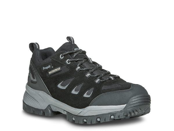 プロペット メンズ シューズ スニーカー Propet Ridge Walker Low Hiking Shoe Mens Black ブラック