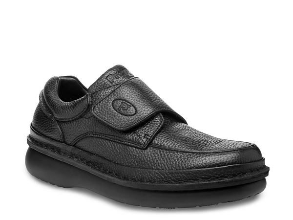 プロペット メンズ シューズ スリッポン・ローファー Propet Scandia SlipOn Black ブラック