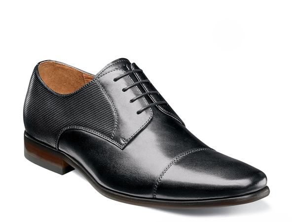 フローシャイム メンズ シューズ オックスフォード キャップ Florsheim Postino Cap Toe Oxford Black ブラック