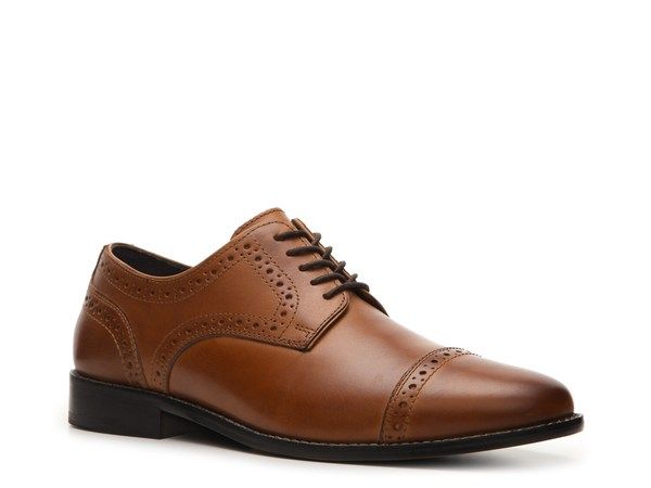 ノンブッシュ メンズ シューズ オックスフォード キャップ Nunn Bush Norcross Cap Toe Oxford Cognac