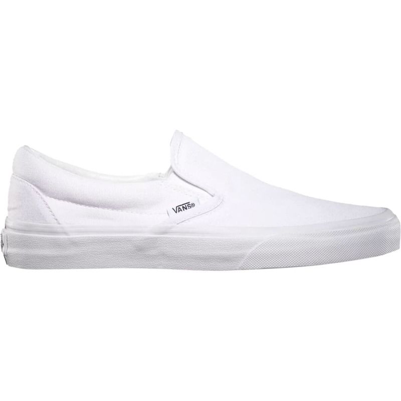 バンズ レディース シューズ スリッポン・ローファー Vans Classic SlipOn Shoe True White ホワイト