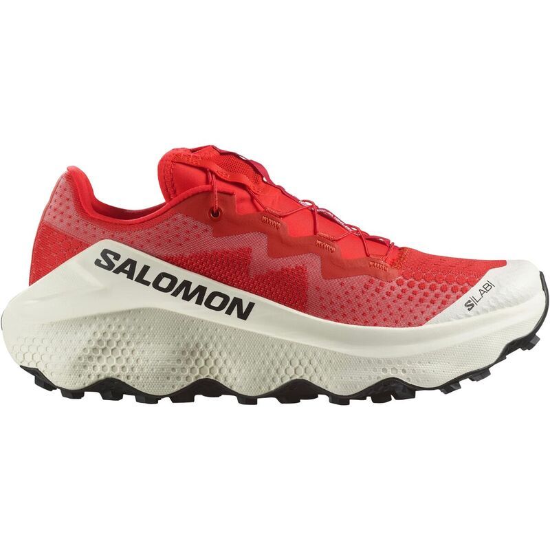 サロモン メンズ シューズ スニーカー Salomon SLab Ultra Glide Trail Running Shoe Fiery RedPompeian RedVanilla Ice レッド