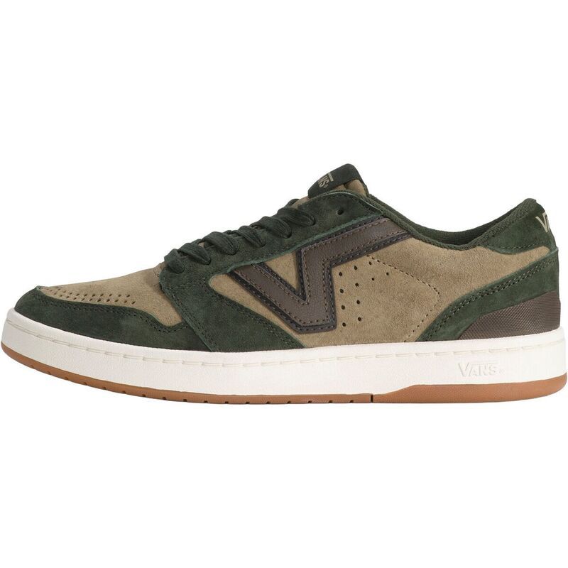 バンズ メンズ シューズ スニーカー Vans Lowland 20 Shoe Pig Suede GreenMulti グリーン