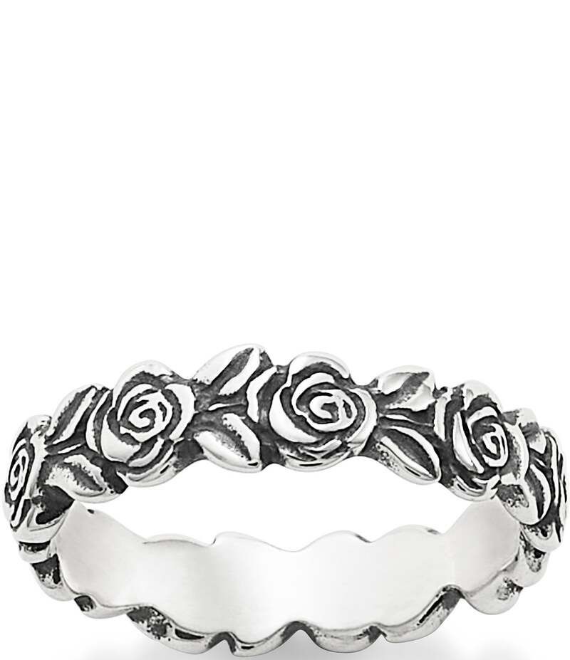 ジェームズ エイヴリー レディース アクセサリー 指輪 James Avery Rose Ring Sterling Silver シルバー