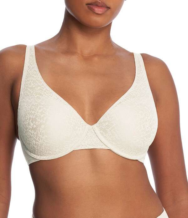 ナトリ レディース アンダーウェア ブラジャー Natori Pretty Smooth FullFit Smoothing Bra Warm White ホワイト