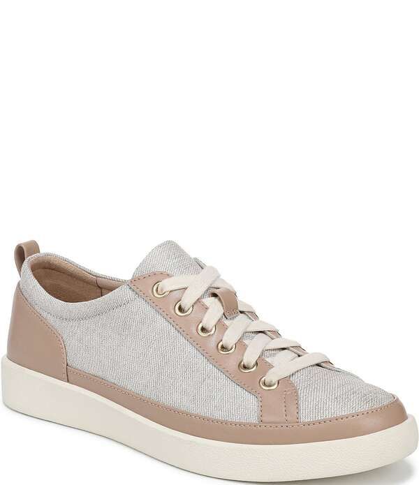 バイオニック レディース シューズ スニーカー カラーブロック レース Vionic Winny Canvas Colorblock Lace Up Sneakers NaturalGold ゴールド