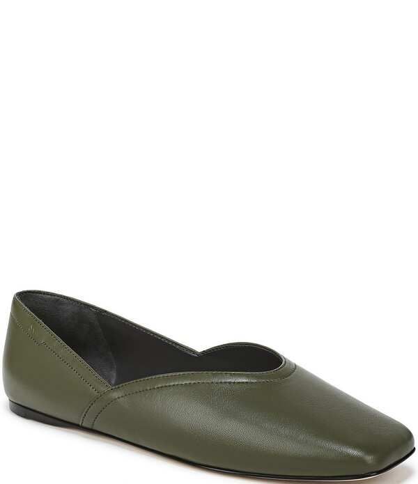 フランコサルト レディース シューズ パンプス レザー Sarto by Franco Sarto Flexadalina Leather Flats Green グリーン
