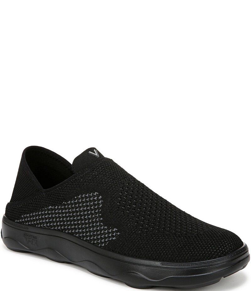 バイオニック メンズ シューズ スニーカー メッシュ Vionic Mensage RX Mesh Recovery Slip On Sneakers Black ブラック