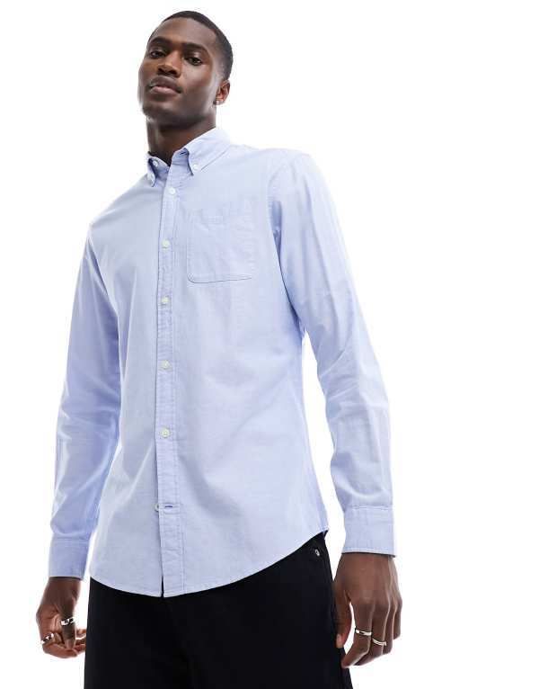 ジャック アンド ジョーンズ メンズ トップス シャツ オックスフォード Jack Jones oxford shirt in light Cashmere Blue ブルー 11,610円