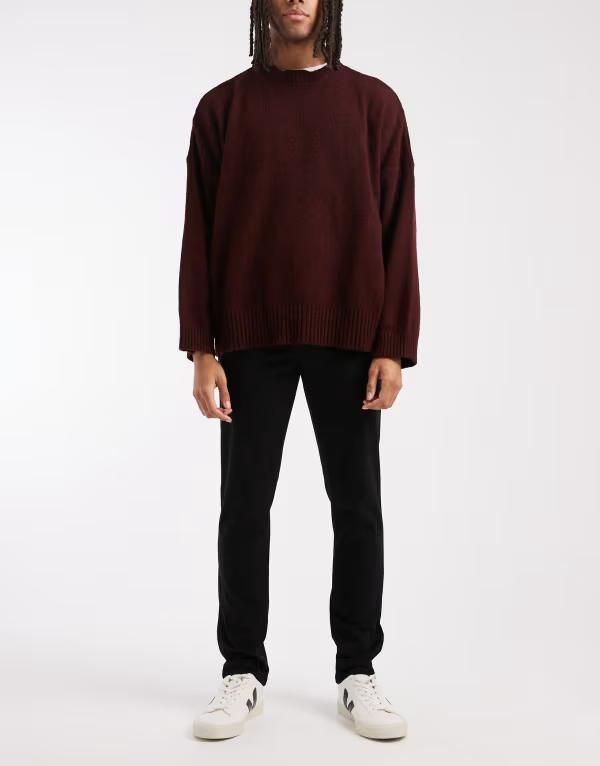 エイソス メンズ ボトムス カジュアルパンツ ASOS DESIGN skinny chinos Black ブラック