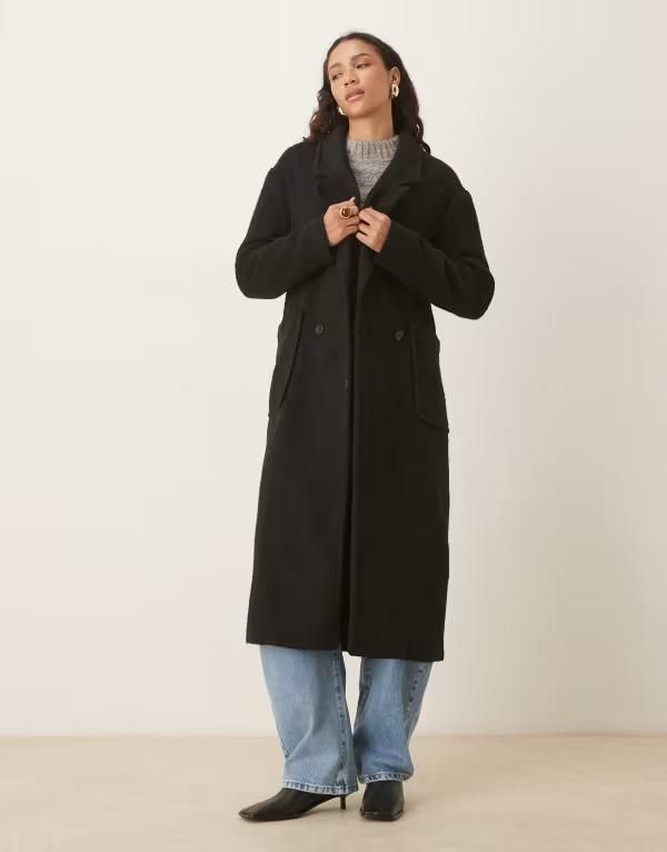 グラマラス レディース アウター コート Glamorous oversized tailored coat Black ブラック