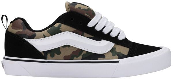 バンズ メンズ シューズ スニーカー Vans Knu Skool Shoes BlackGreen Camo ブラック