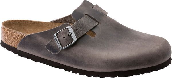 ビルケンシュトック メンズ シューズ スニーカー Birkenstock Mens Boston Soft Footbed Clogs Iron