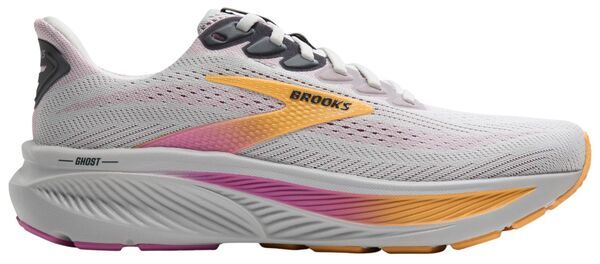 ブルックス レディース シューズ スニーカー Brooks Womens Ghost 17 Running Shoes WhiteOrangePink ホワイト
