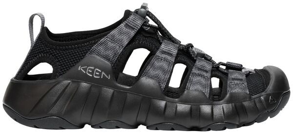 キーン レディース シューズ サンダル KEEN Womens Hyperport H2 Sandals BlackSteel Grey ブラック