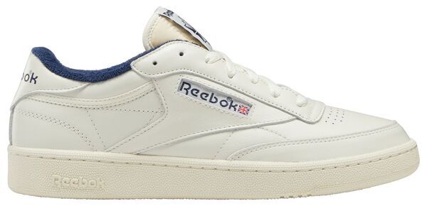 リーボック メンズ シューズ スニーカー ヴィンテージ Reebok Mens Club C 85 Vintage Shoes WhiteNavy ホワイト