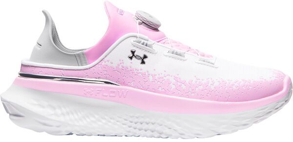 アンダーアーマー メンズ シューズ スニーカー Under Armour SlipSpeed Mega Running Shoes WhitePinkSilver ホワイト