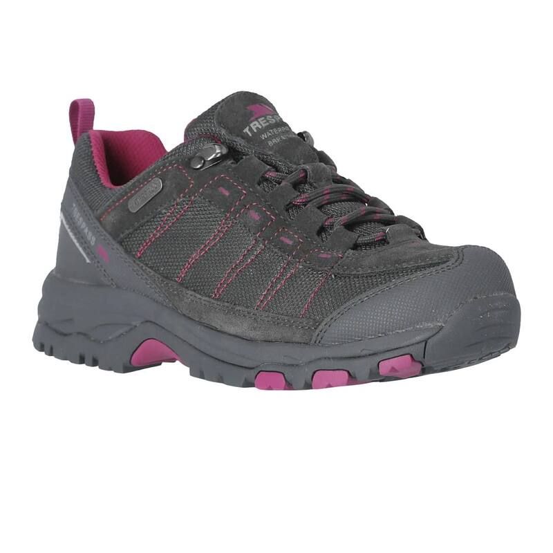 トレスパス レディース シューズ スニーカー スエード Trespass WomensLadiescree Suede Technical Trainers Castle Grey グレー 19,485円