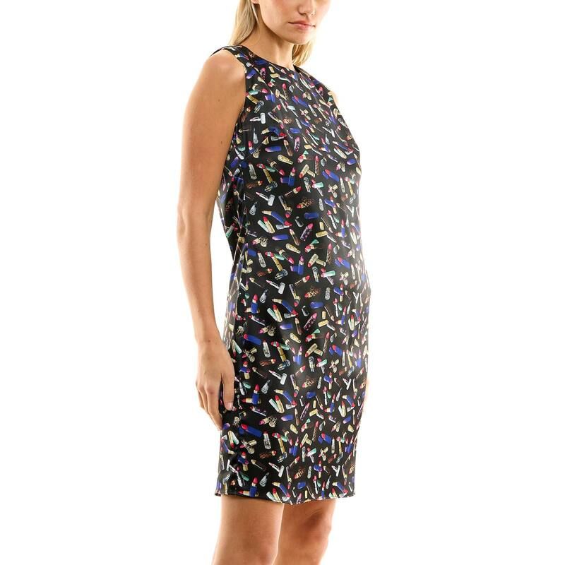 ニコルミラー レディース トップス ワンピース プリント Womens Nicole Miller Printed Tank Dress Lipstick Print