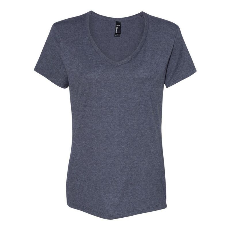 フロソ レディース トップス Tシャツ Vネック Floso PerfectT Womens VNeck TShirt Charcoal Heather チャコール