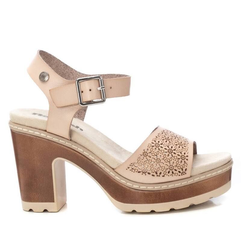 リフレッシュ レディース シューズ サンダル ヒール Womens Heeled Sandals Refresh By Xti 172781 Beige ベージュ
