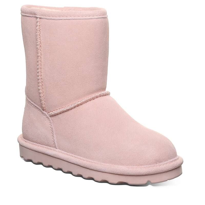 ベアパウ レディース シューズ ブーツ・レインブーツ Bearpaw Elle Short Girls WaterResistant Pullon Winter Boots Rose Water