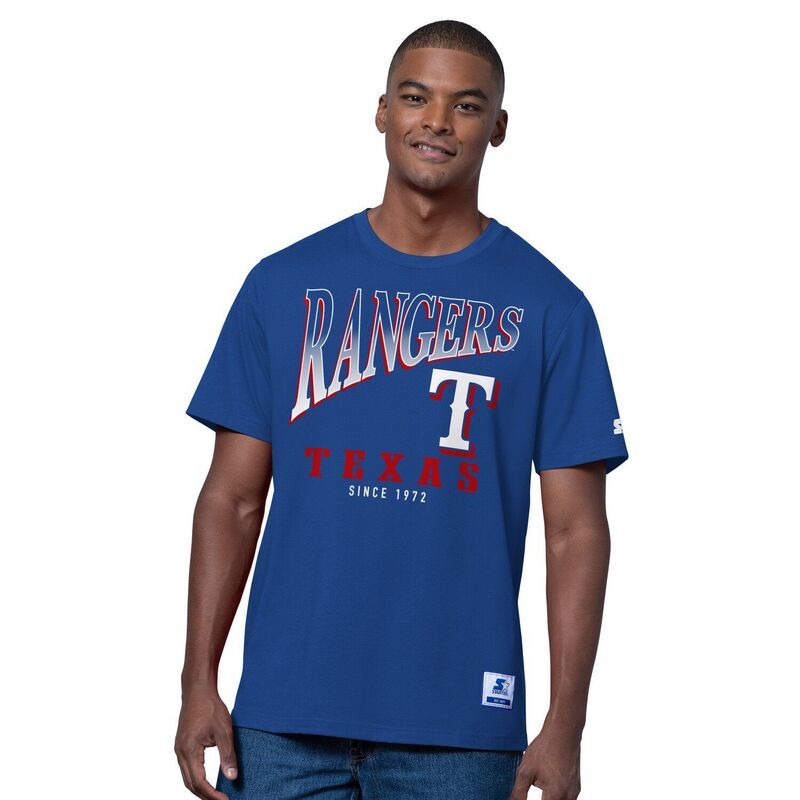 スターター メンズ トップス Tシャツ MenstarteroyalGray Texas Rangers TwoPack TShirt Set Rgr Blue ブルー 13,125円
