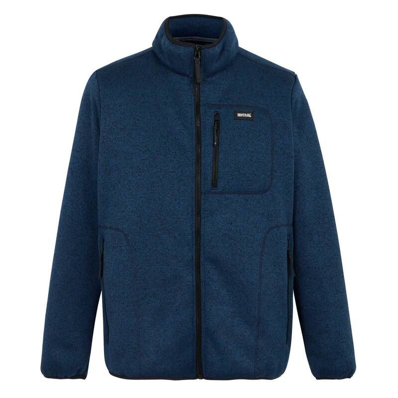 レガッタ メンズ アウター ジャケット・ブルゾン フリース Regatta Mens Barlee Marl Full Zip Fleece Jacket Navy ネイビー