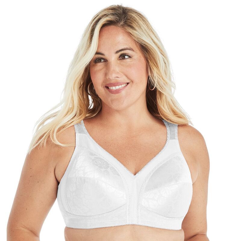 プレイテックス レディース アンダーウェア ブラジャー PlaytexR 18 HourR Ultimate Shoulder Comfort Wireless Bra 4693 White ホワイト
