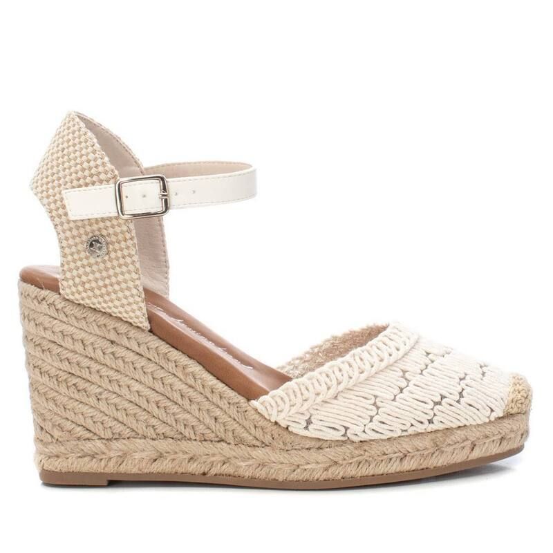 キシタイ レディース シューズ サンダル Womens Wedgespadrilles By XTI 142335 Ivory アイボリー