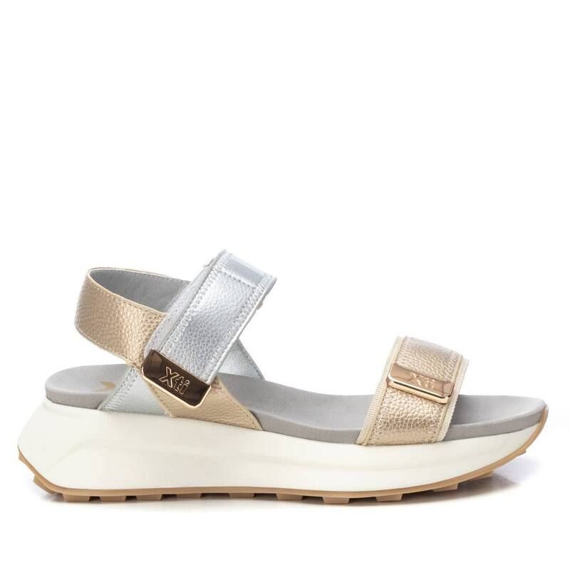 キシタイ レディース シューズ サンダル Womens Comfort Sandals By XTI 143874 Gold ゴールド
