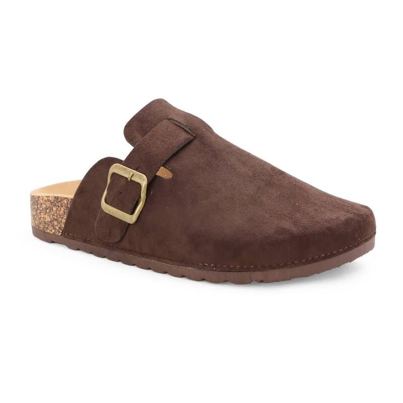 ヨキ レディース シューズ サンダル Yoki GILA102 SlipOn Womens Mule Clogs Brown ブラウン