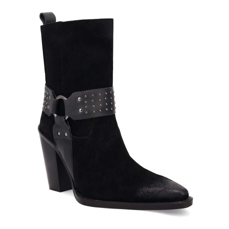 ディンゴ レディース シューズ ブーツ・レインブーツ スエード Dingo Songbird Womensuede Boots Black ブラック