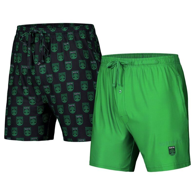 アンブランデッド メンズ ボトムス ハーフパンツ・ショーツ Unbranded Mens Conceptsport BlackKelly Green Austin FC Record 2Pack Short Set Afc Black ブラック