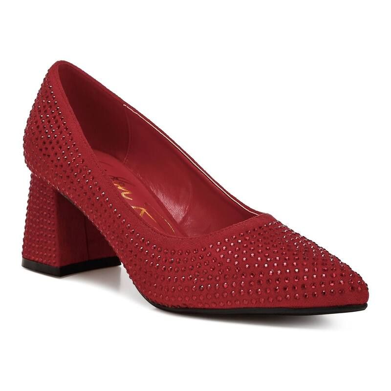 ロンドンラグ レディース シューズ サンダル ヒール London Rag Caspia Womens Heeled Sandals Red レッド