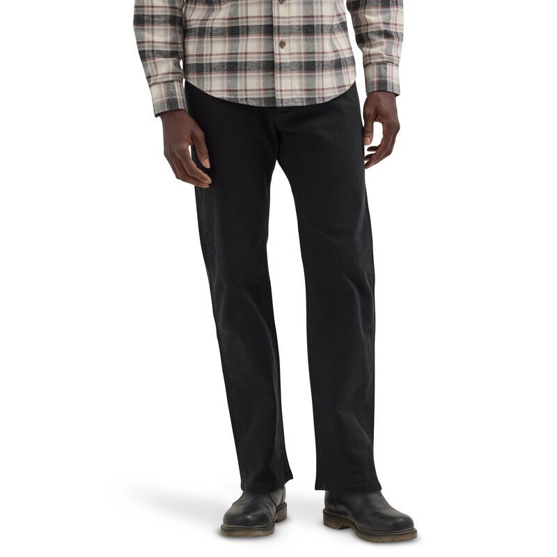 ラングラー メンズ ボトムス デニムパンツ レギュラーフィット Mens Wrangler Peak Comfort Regular Fitwill Pants George Black ブラック