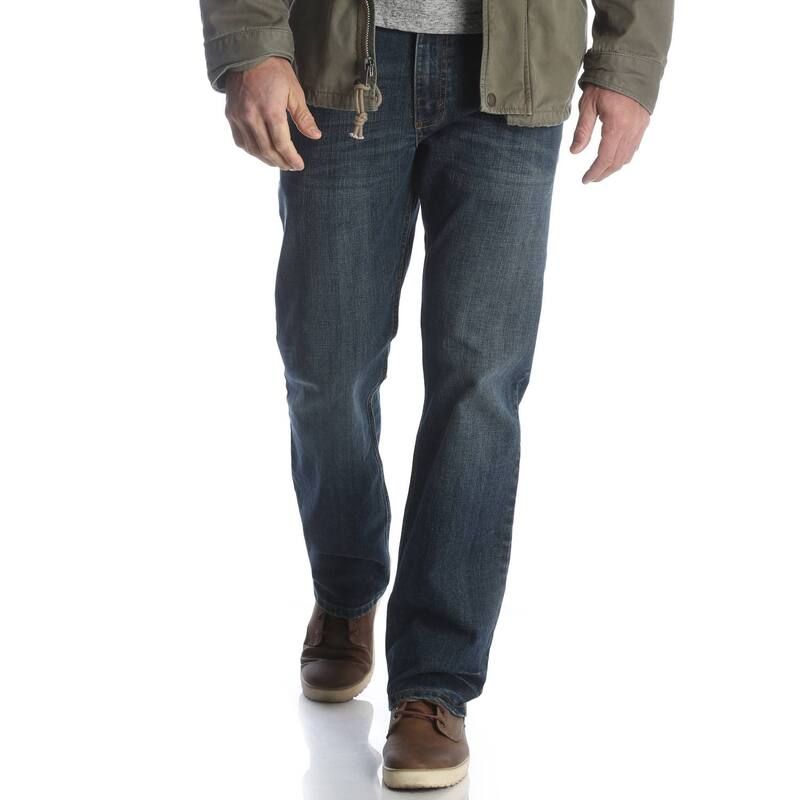 ラングラー メンズ ボトムス デニムパンツ ジーンズ Mens WranglerelaxedFit Jeans Marine Blue ブルー