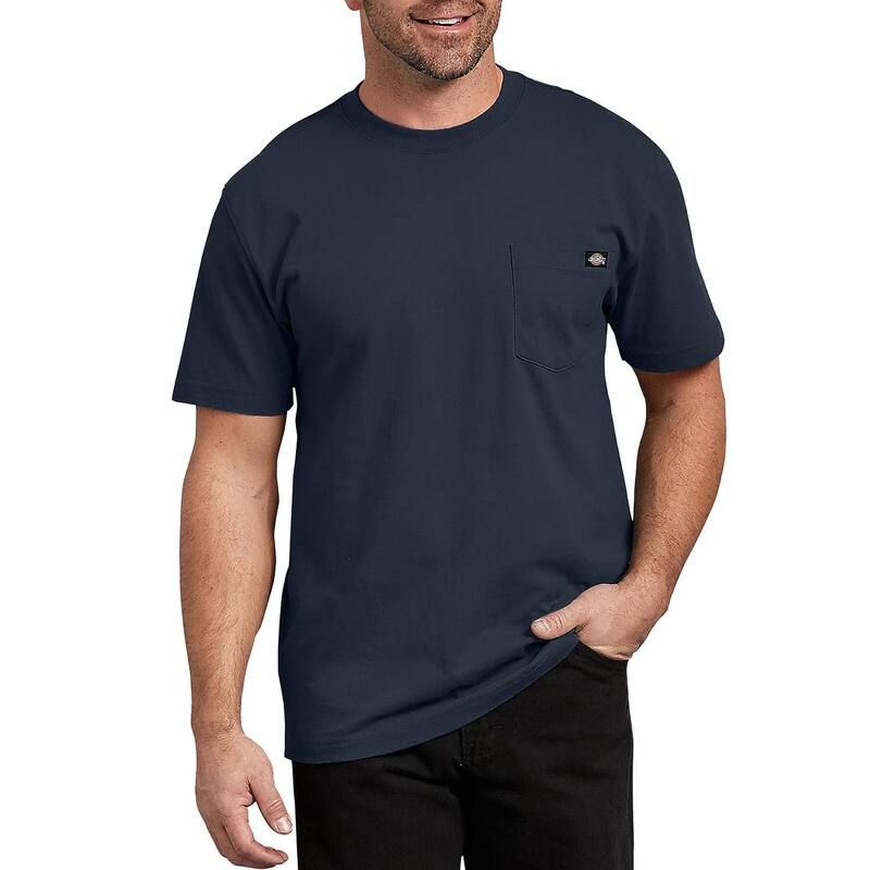 ディッキーズ メンズ トップス Tシャツ クルーネック Mens Dickies Heavyweight Crewneck Tee Blue ブルー