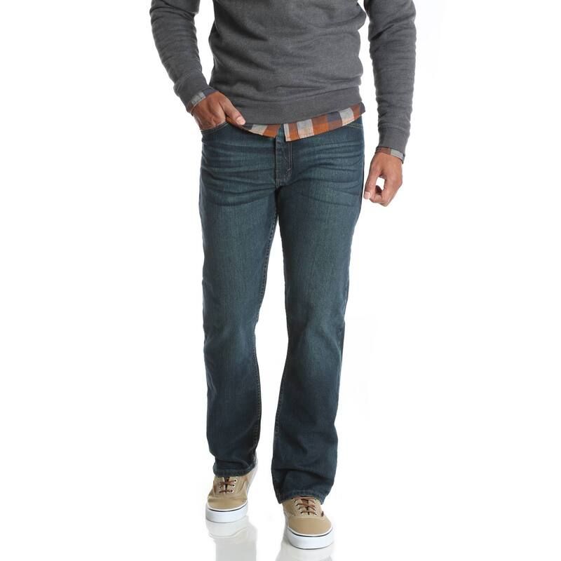 ラングラー メンズ ボトムス デニムパンツ ジーンズ Mens WrangleregularFit Jeans Blackened Indigo インディゴ