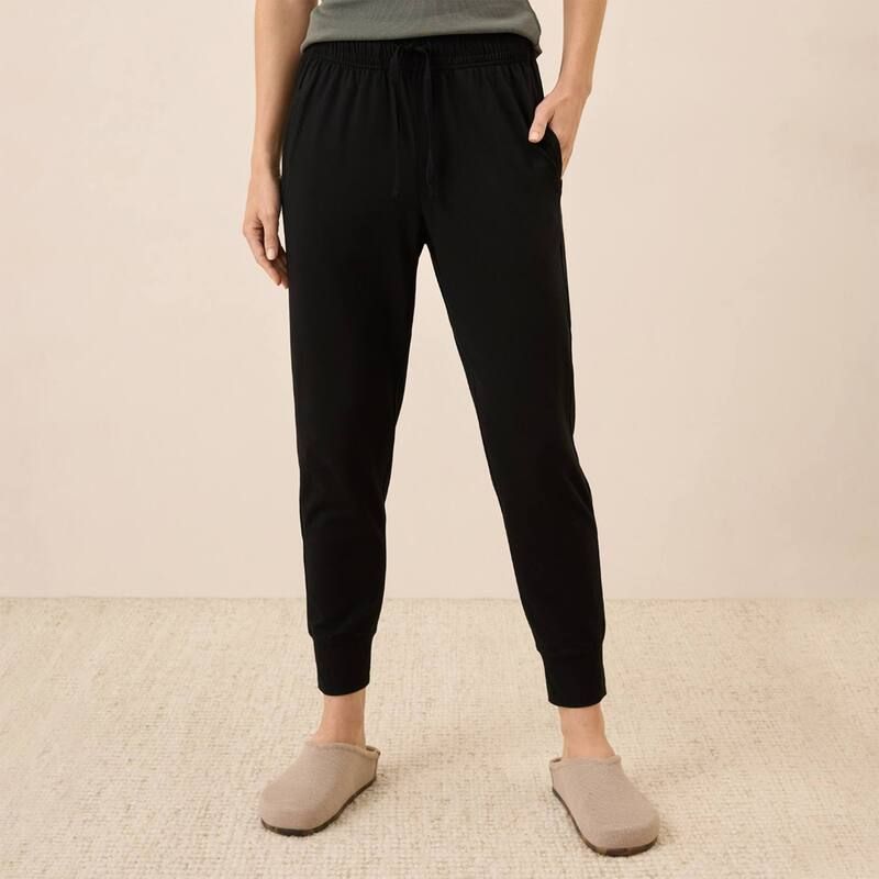 パクト レディース ボトムス カジュアルパンツ コットン Pact Cool Stretch Lounge Jogger Made With Organicotton Black ブラック
