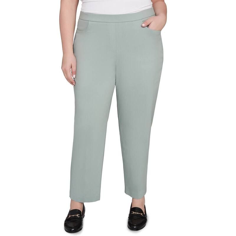 アルフレッド ダナー レディース ボトムス カジュアルパンツ プラスサイズ Plusize Alfredunner Modern Millennium Average Length Pantsage セージ